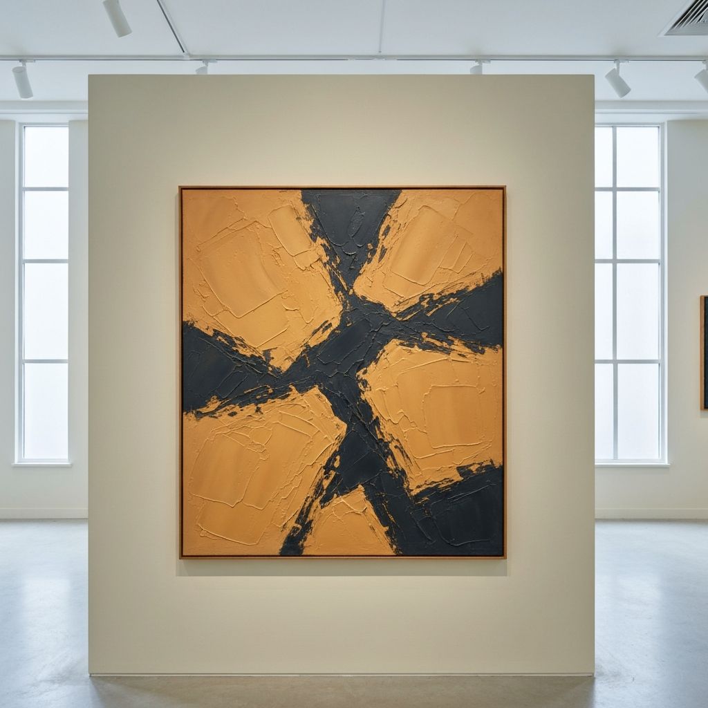 수강생 작품 - 추상 유화